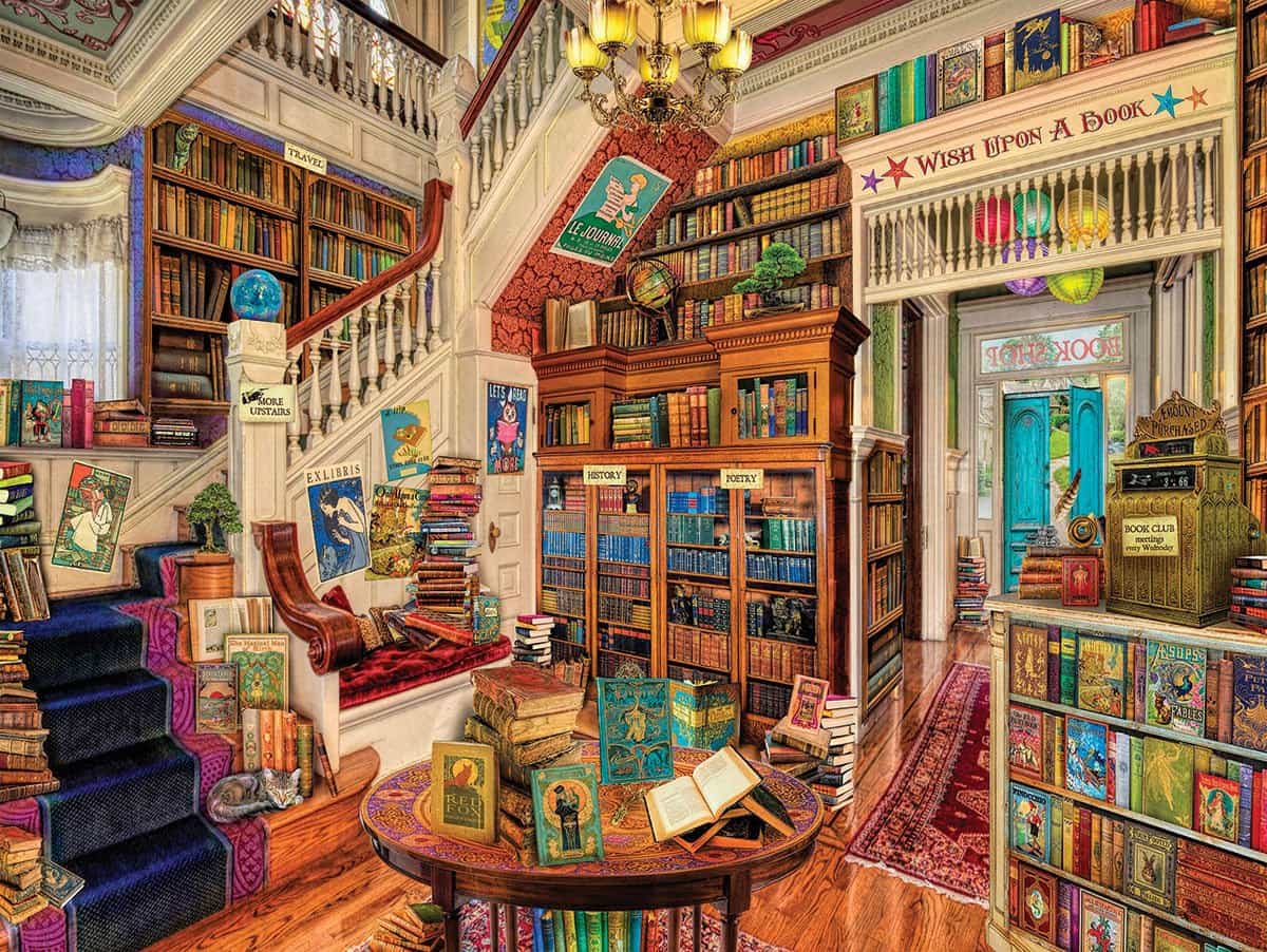 Readers Paradise (1244pz) - 1000 Pieces