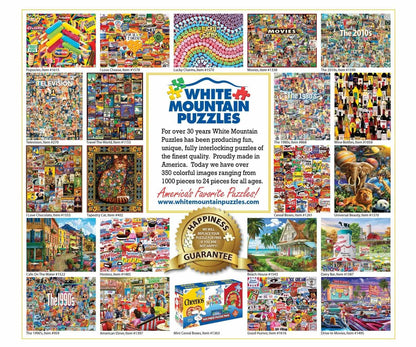 USA Word Map (2175pz) - 500 Piece Jigsaw Puzzle